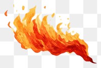 PNG  Fire white background creativity abstract.