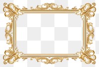 PNG Louis frame backgrounds gold white background.