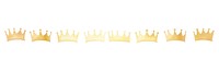 PNG Yellow crowns line watercolour illustration white background accessories accessory.