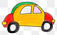 PNG Car vehicle cartoon drawing.