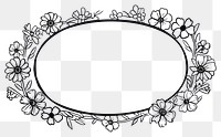 PNG  Pattern flower shape white.
