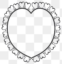 PNG  Heart line creativity monochrome.