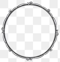 PNG Circle shape line 