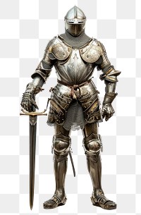 PNG Knight in shining armor sword weapon 