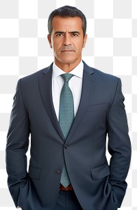 PNG Mexican business man portrait necktie blazer. AI generated Image by rawpixel.