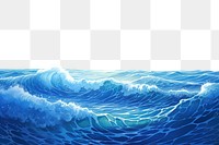 PNG  Ocean outdoors nature sea. AI generated Image by rawpixel.