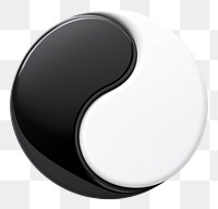 PNG  Yin yang symbol white background accessories. AI generated Image by rawpixel.