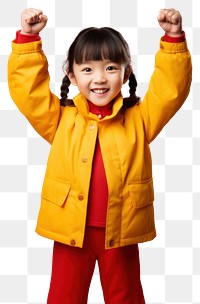 PNG Taiwanese little girl child coat face.