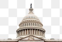 PNG Us capitol dome landmark architecture authority. AI generated Image by rawpixel.