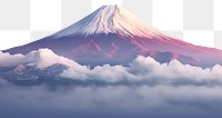 PNG Fuji mountain background in tokyo nature outdoors volcano.