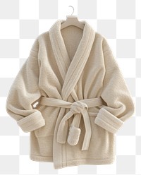 PNG Robe sweater white white background.