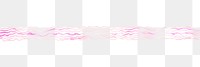 PNG Pink swirl doodle line as divider line watercolour illustration backgrounds purple paper.