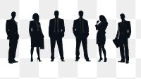 PNG Business people silhouette adult white background. AI generated Image by rawpixel.