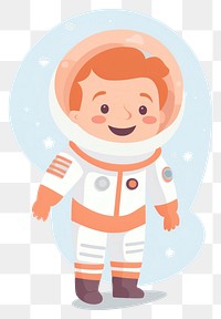 PNG Astronaut cartoon cute standing. AI generated Image by rawpixel.