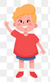 PNG Diversity happy 3 kids cartoon drawing child. 