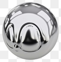 PNG Ball melting dripping sphere silver metal.