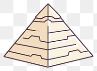 PNG  Pyramid architecture triangle building.