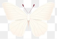 PNG White butterfly animal insect invertebrate. AI generated Image by rawpixel.