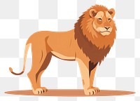 PNG Lion mammal animal carnivora. AI generated Image by rawpixel.