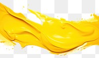PNG Splash yellow backgrounds oil white background.