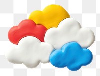 PNG  Plasticine of cloud backgrounds creativity pattern.