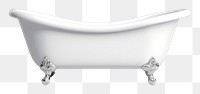 PNG White bathtub jacuzzi gray background bathroom.