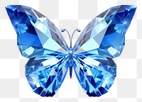 PNG Butterfly shape gemstone jewelry white background accessories.