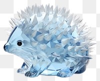 PNG Hedghog shape gemstone hedgehog animal mammal.