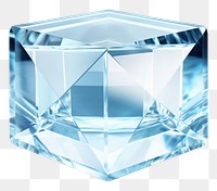 PNG Square shape gemstone crystal jewelry diamond.