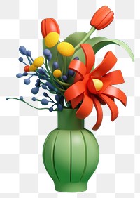 PNG  Bouquet art flower plant.