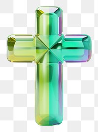 PNG Medical cross crucifix gemstone jewelry.