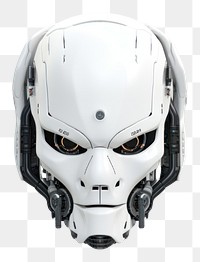 PNG Head robot white transportation headgear.
