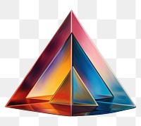 PNG Triangle art creativity abstract.