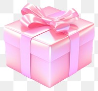 PNG  Box gift pink white background