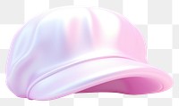 PNG  White pink cap white background. AI generated Image by rawpixel.