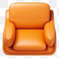 PNG  Chair furniture yellow relaxation. AI generated Image by rawpixel.