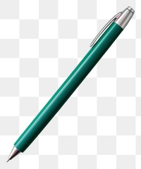 PNG Pen turquoise writing pencil.