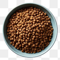 PNG  Dog bowl food simplicity ingredient. AI generated Image by rawpixel.