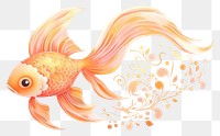 PNG Gold fish goldfish animal creativity.
