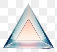 PNG Triangle shape single object origami.