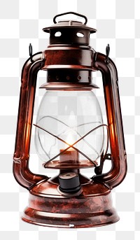 PNG Camping lantern lamp white background illuminated. AI generated Image by rawpixel.
