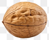 PNG Walnut food white background freshness. AI generated Image by rawpixel.