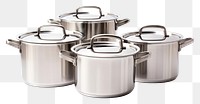 PNG Pots pans steel  