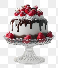 PNG  Cake strawberry dessert sundae