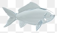 PNG Fish shape transparent animal white.