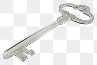 PNG Key shape protection keychain security.