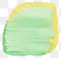 PNG Melon green tone abstract shape backgrounds paint white background.