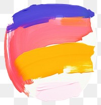 PNG Colorful backgrounds paint white background.