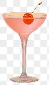 PNG Cocktail martini drink fruit