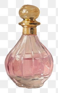 PNG Perfume bottle cosmetics container.